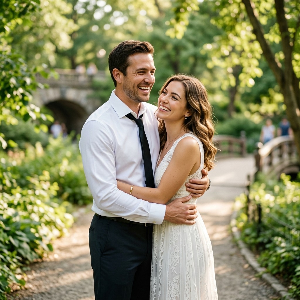 Happy couple